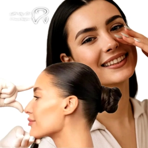 مراحل عملی نحوه چسب زدن بینی