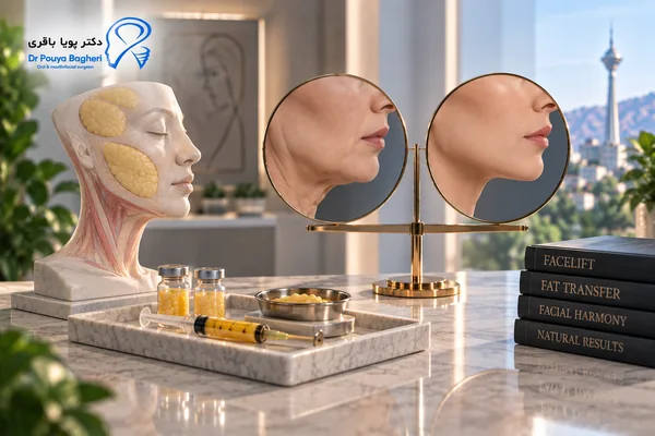 آیا تزریق چربی همراه لیفت صورت بعد از لاغری لازم است؟