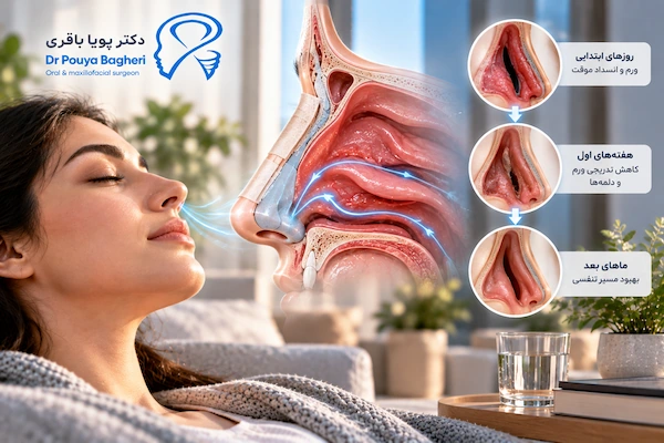 آیا مشکل تنفس بعد از عمل بینی طبیعی است؟